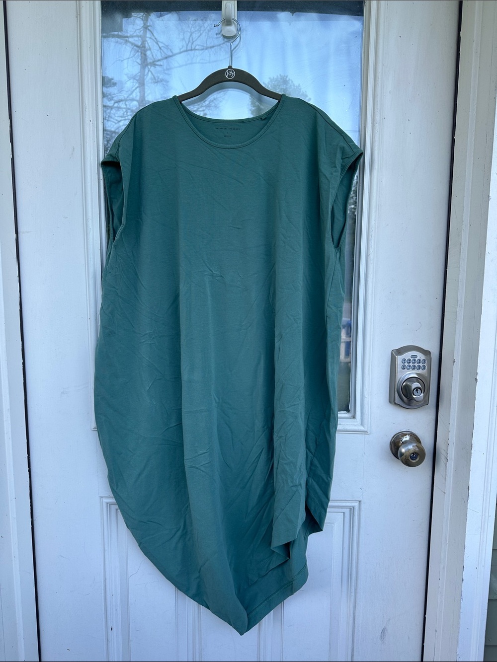 NWOT Universal Standard Geneva Asymmetrical Spruce Green Dress (US L Petite/22)